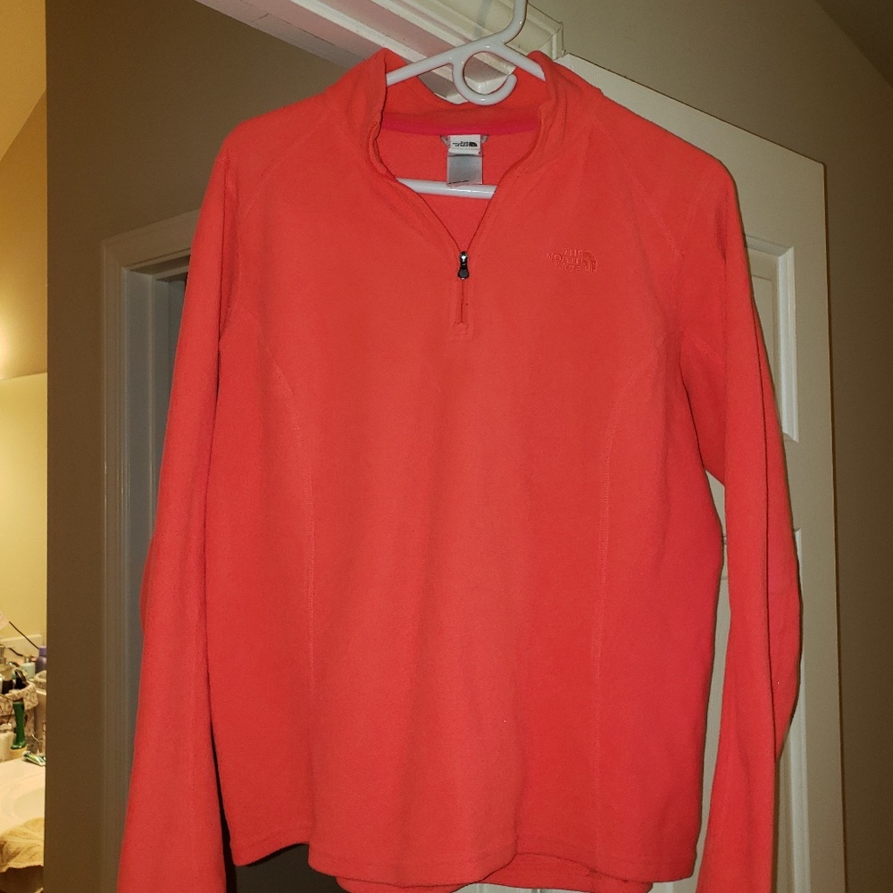 North face half zip fleece pullover